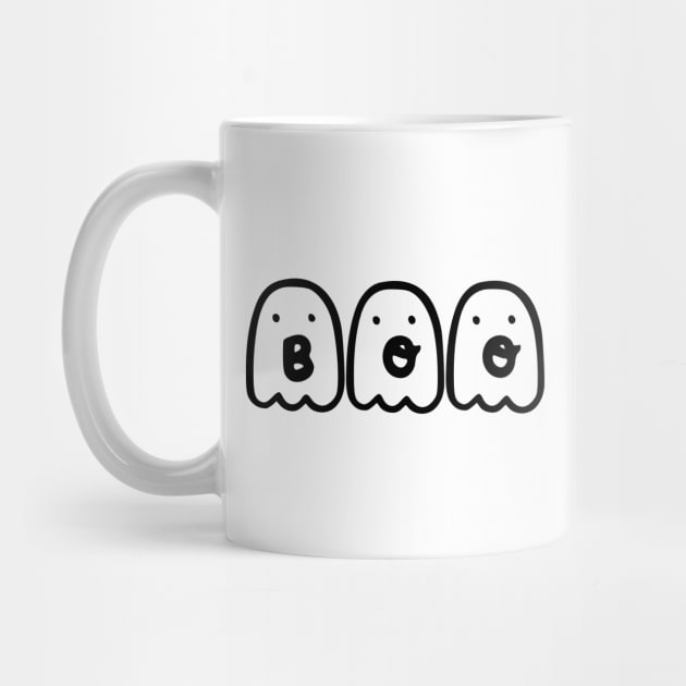 Ghost of disapproval Boo Funny Halloween by RetroDesign